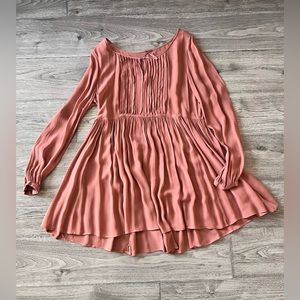 NEXT Blush Bibbed Tunic Dress